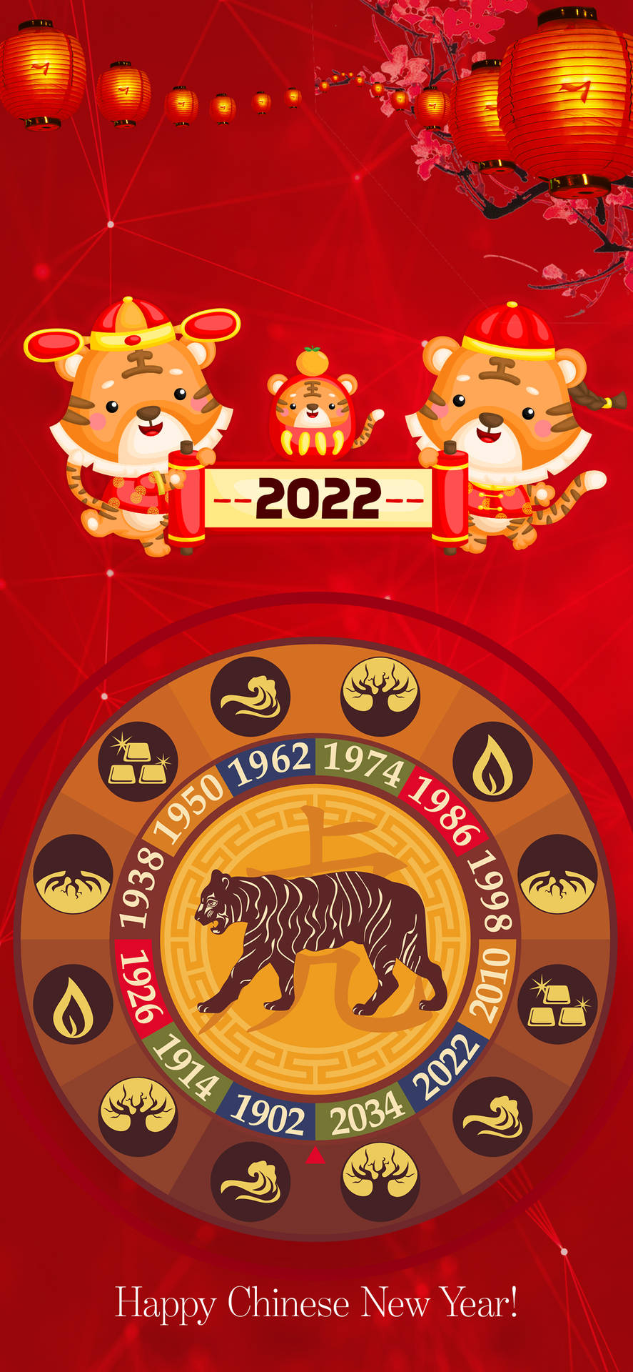 Chinese New Year 2022 Art Wallpaper