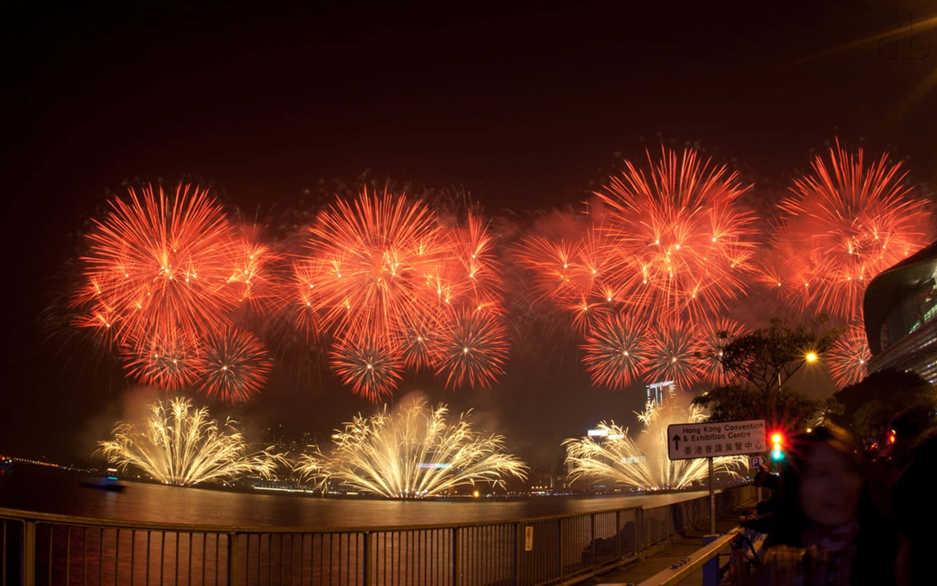 Chinese New Year 2022 Fireworks China Wallpaper