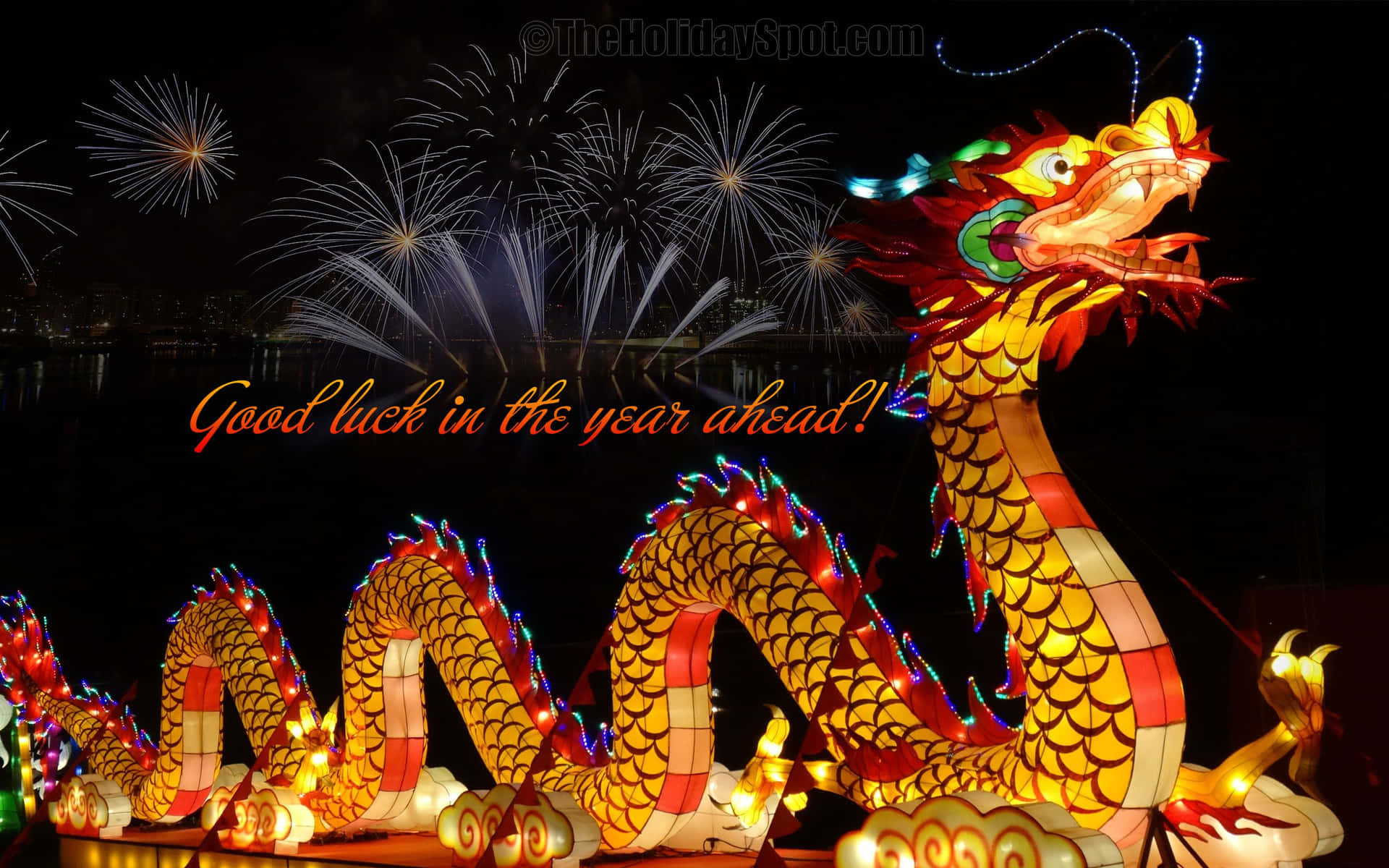 Celebrating Chinese New Year 2022 with Traditions and Good Luck Wallpaper