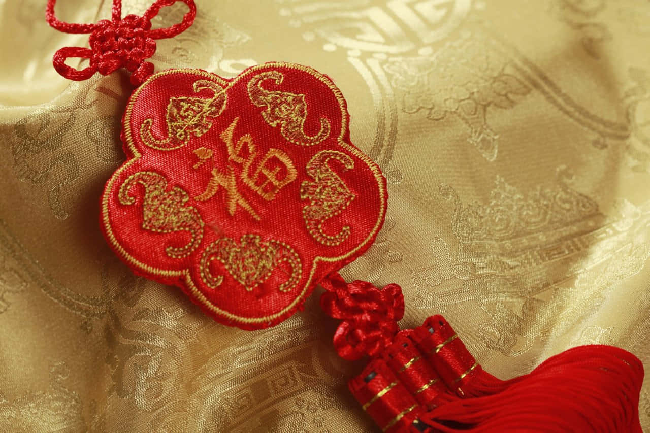 Chinese New Year 2022 Lucky Amulet Wallpaper