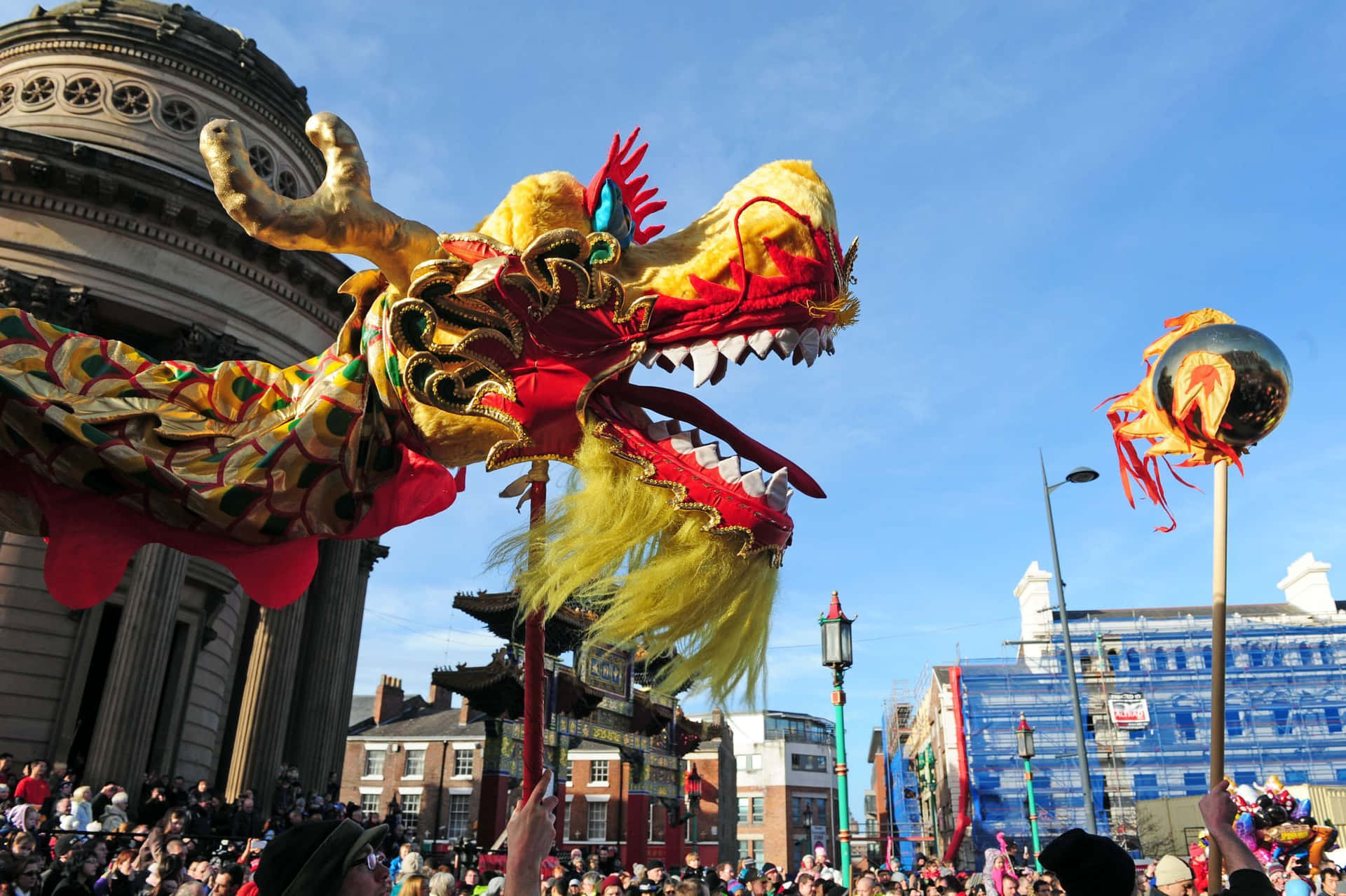 Stunning Chinese New Year Celebration Scene