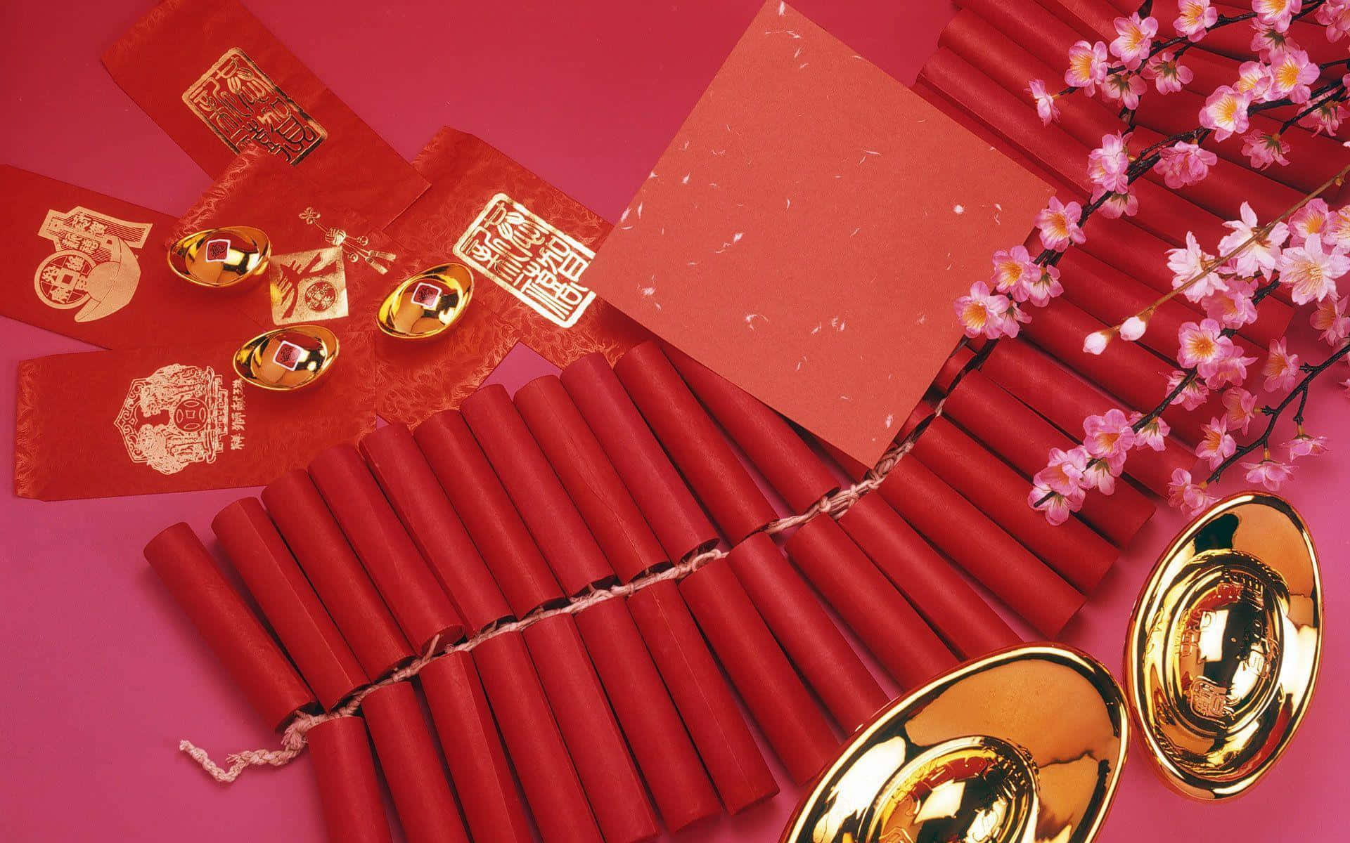 "Celebrating Chinese New Year with Fireworks, the Symbol of a Fresh Start"