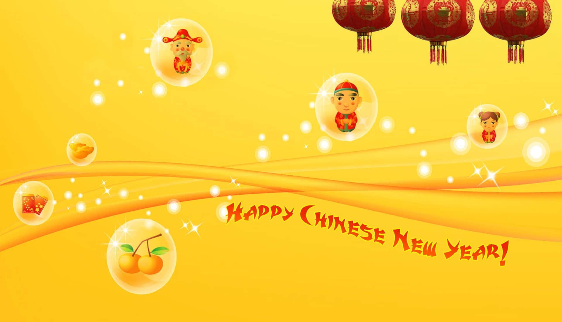Feiernsie Das Chinesische Neujahr Auf Reiche Und Bunte Weise.