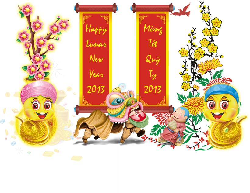 Chinese New Year2013 Celebration Illustration PNG