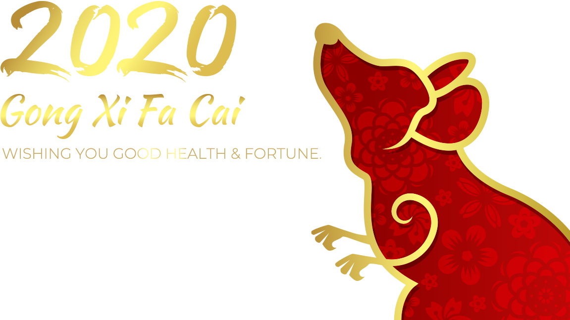 Chinese New Year2020 Gong Xi Fa Cai PNG