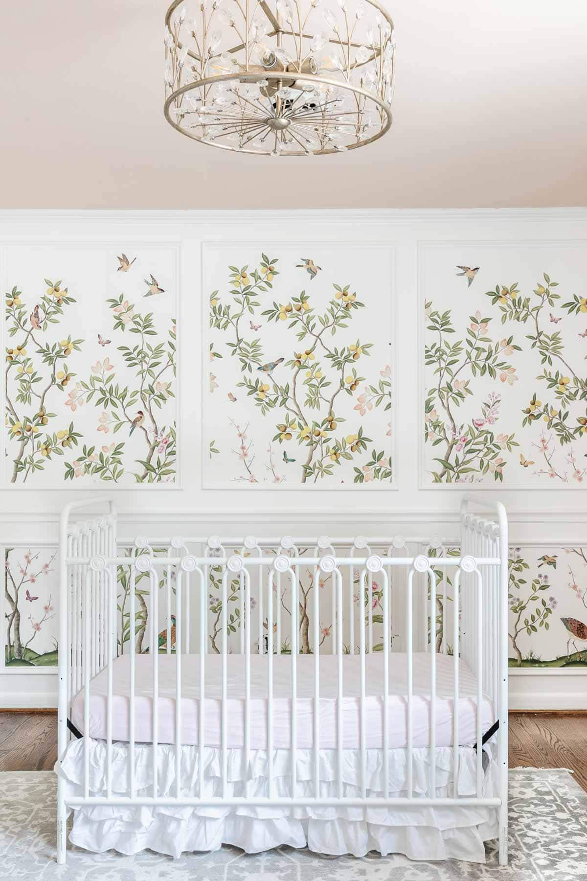 Chinoiserie Baby Room Wallpaper