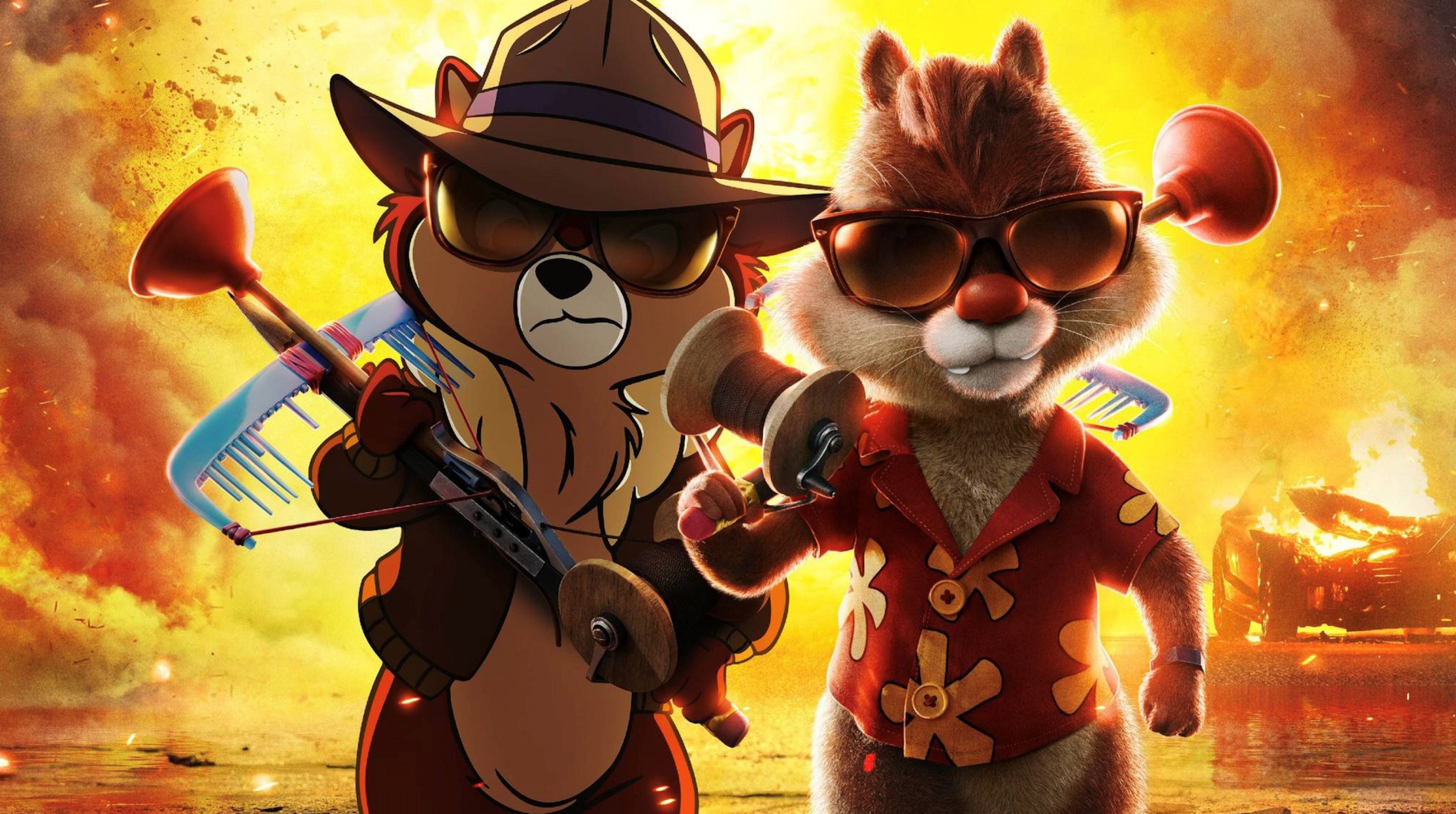 Chip N Dale bring the fun and adventure with Disney Characters