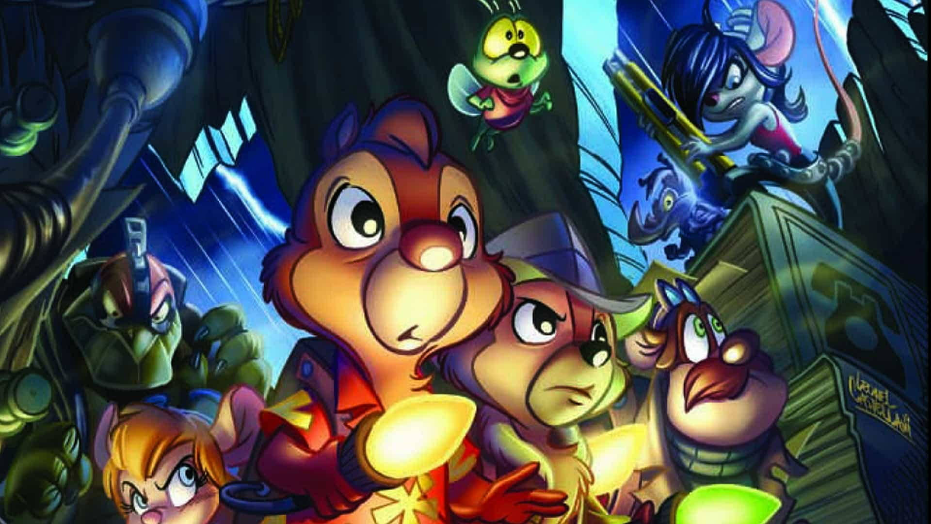 Chip N Dale Rescue Rangers In The Dark Picture