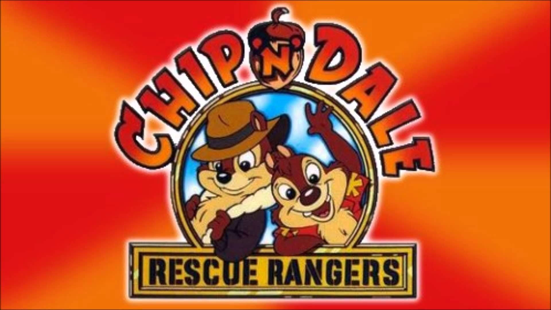Chip N Dale Rescue Rangers Promotional Show Poster Background