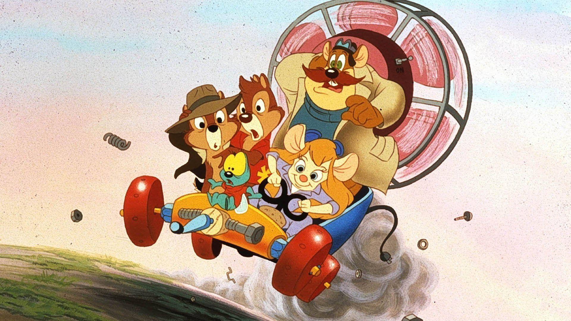 Chip N Dale Riding With Friends Picture