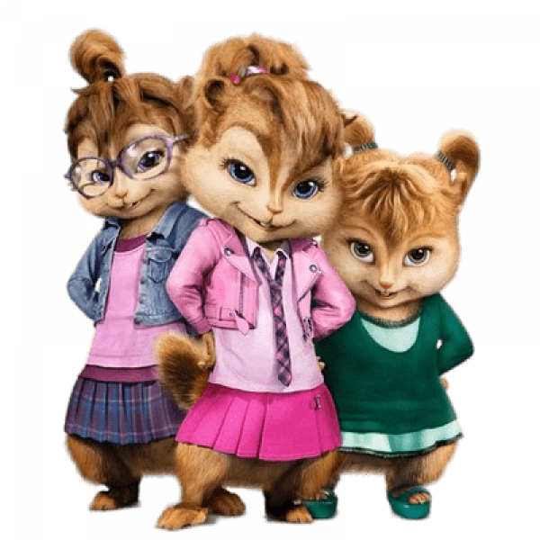 Chipette_ Trio_ Pose.png PNG