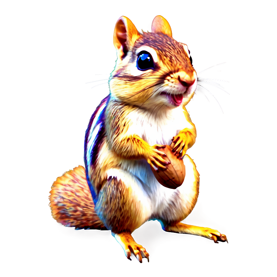 Chipmunk With Acorn Png Aib PNG