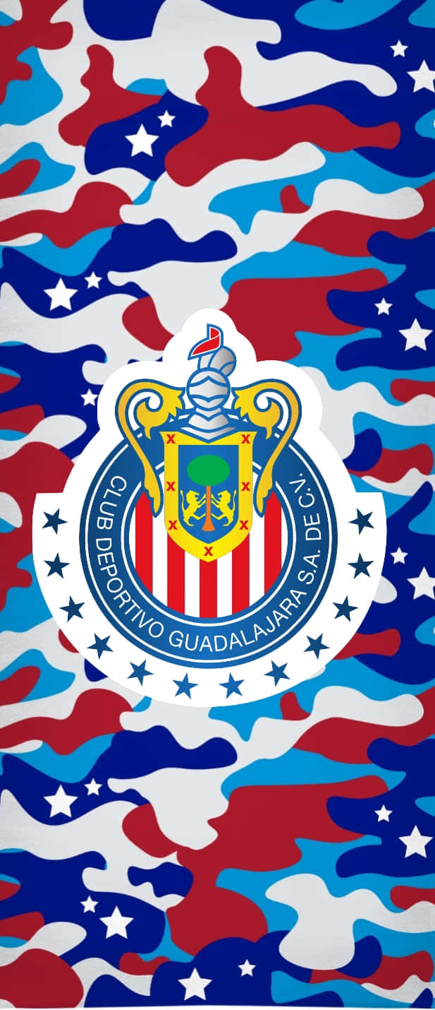 Chivas Camouflage American Flag Background Wallpaper