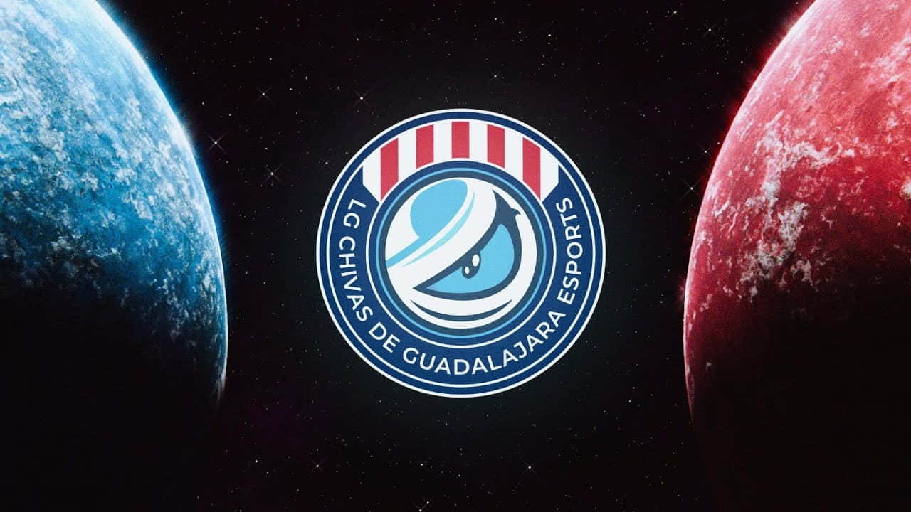Chivas Esports Logo Space Background Wallpaper