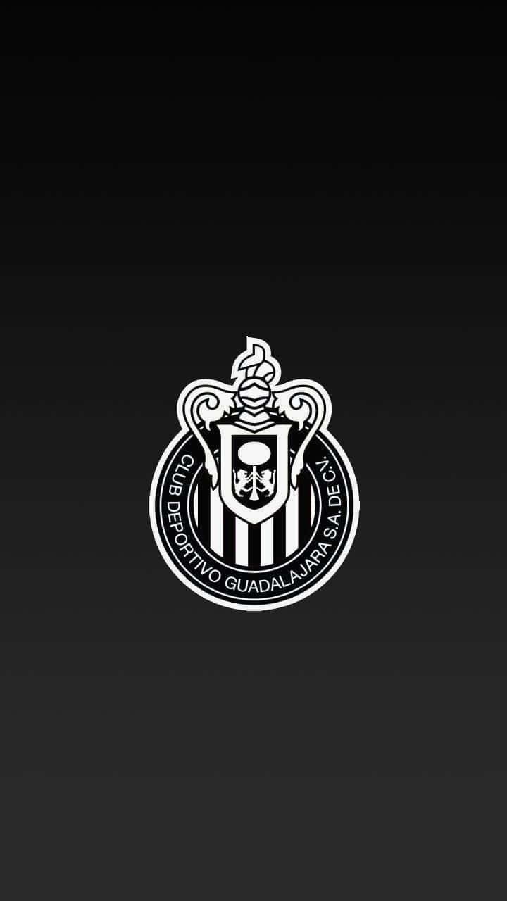Chivas Guadalajara Logo Black Background Wallpaper