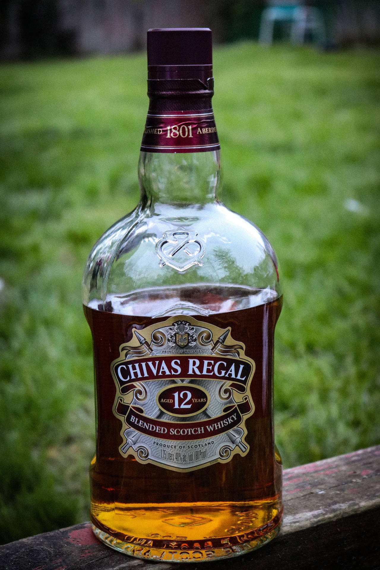 Exclusive Outdoor Enjoyment with Chivas Regal Whisky Wallpaper