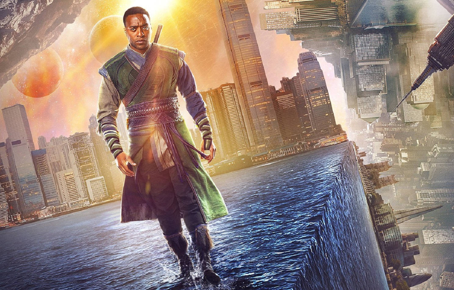 Chiwetel Ejiofor som Mordo i Doctor Strange Movie Wallpaper Wallpaper