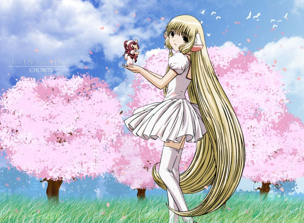 Chobits Chii In A Magical World Wallpaper