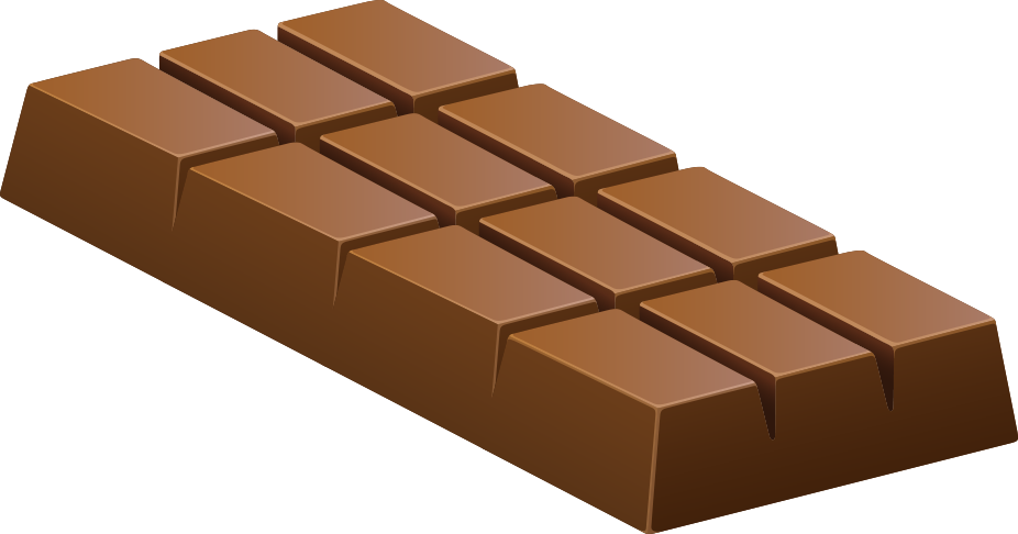 Chocolate Bar Illustration PNG