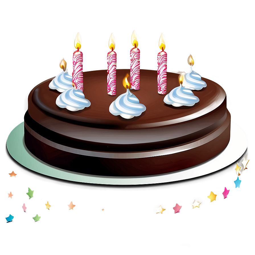 Chocolate Birthday Cake Png Akb89 PNG