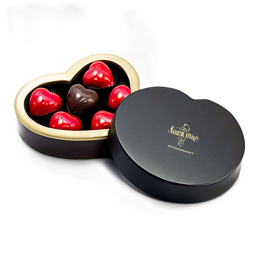 Chocolate Box For Valentine’s Day Png 52 PNG