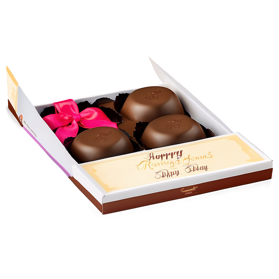 Chocolate Box With Personal Message Png Imp PNG