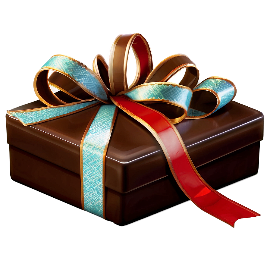 Chocolate Box With Ribbon Png Vif55 PNG