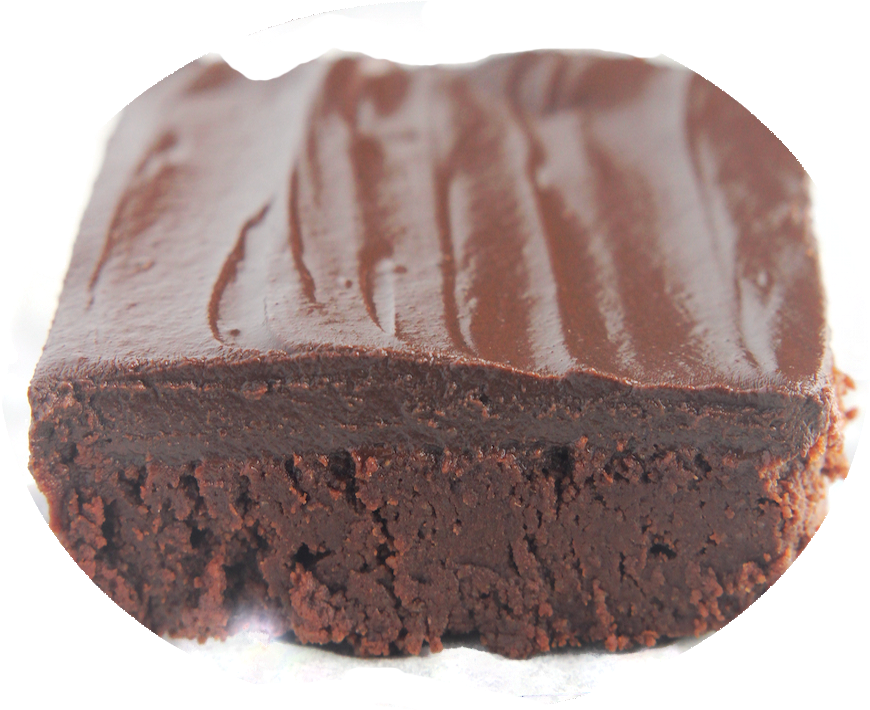 Chocolate Brownie Closeup PNG