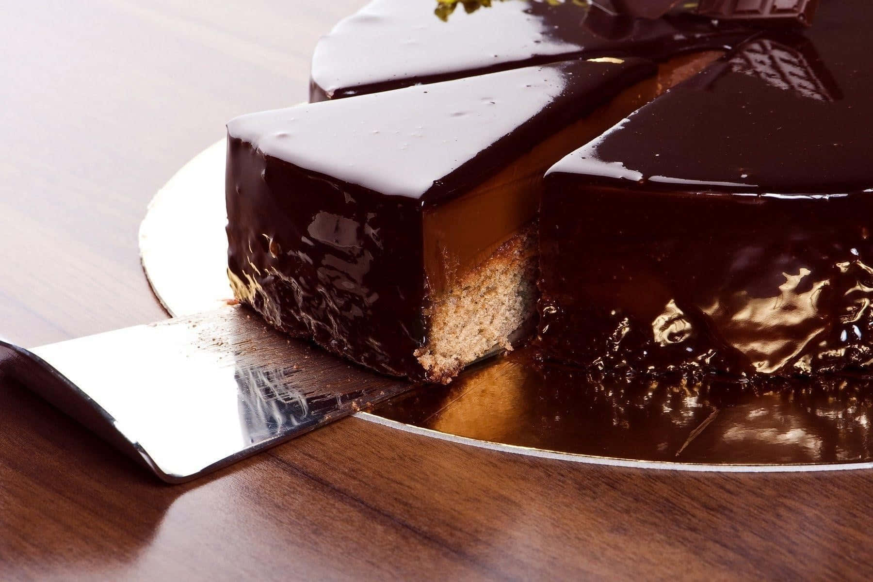 Decadent Chocolate Cake with Fresh Berries