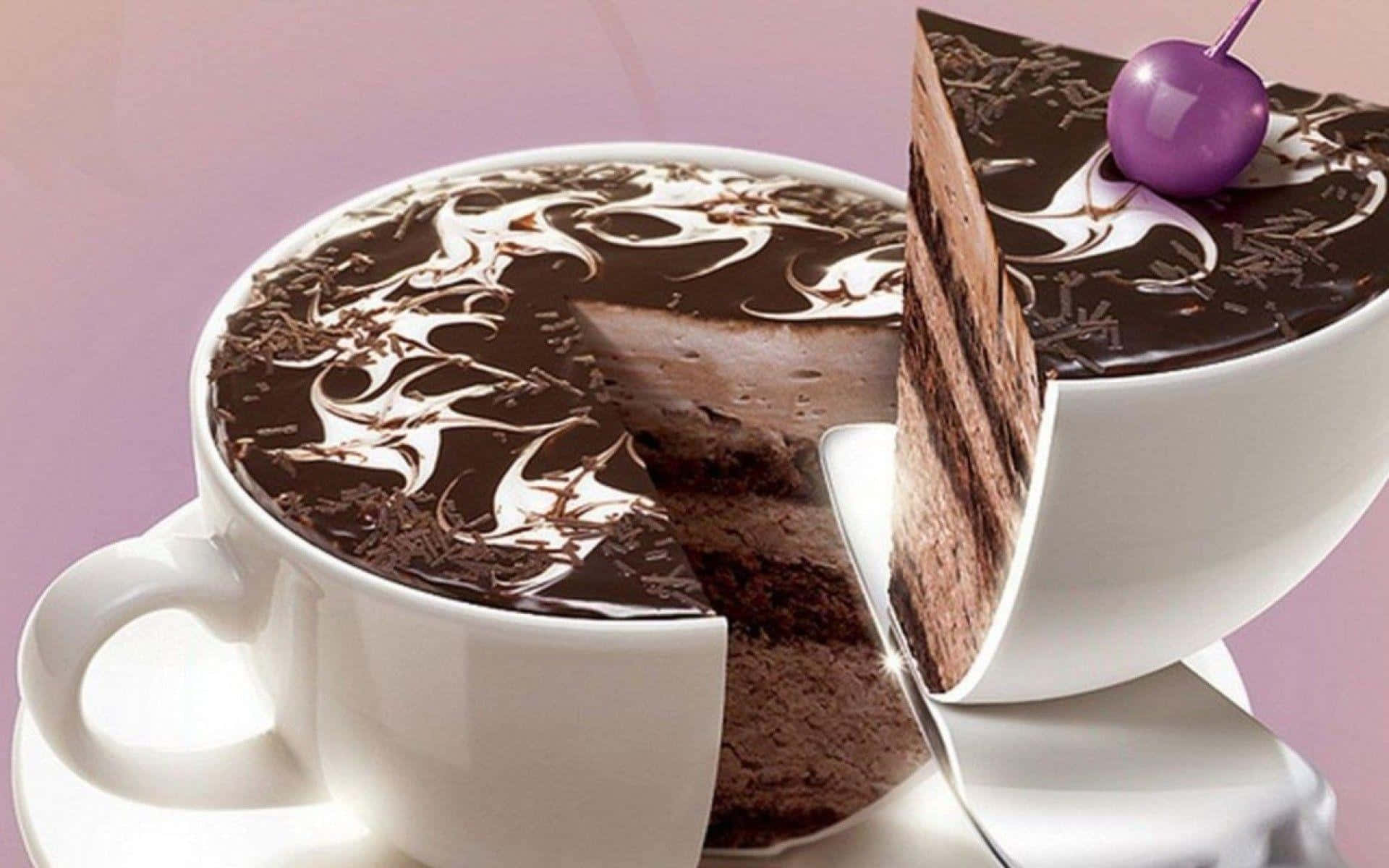 Nyden Uovertruffen Forkælelse Med Denne Søde Hjemmelavede Chokoladekage!