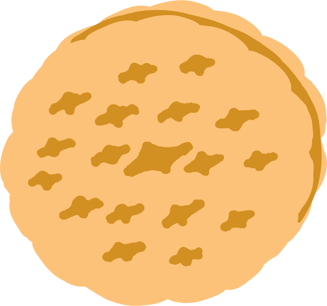 Chocolate Chip Cookie Illustration.png PNG