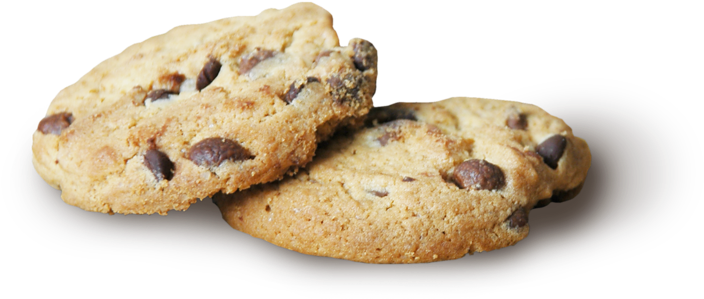 Chocolate Chip Cookies Isolated PNG