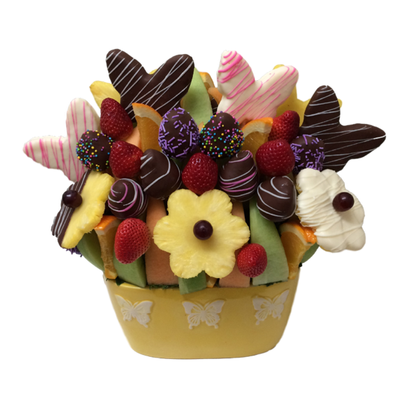 Chocolate Covered Strawberry Bouquet PNG