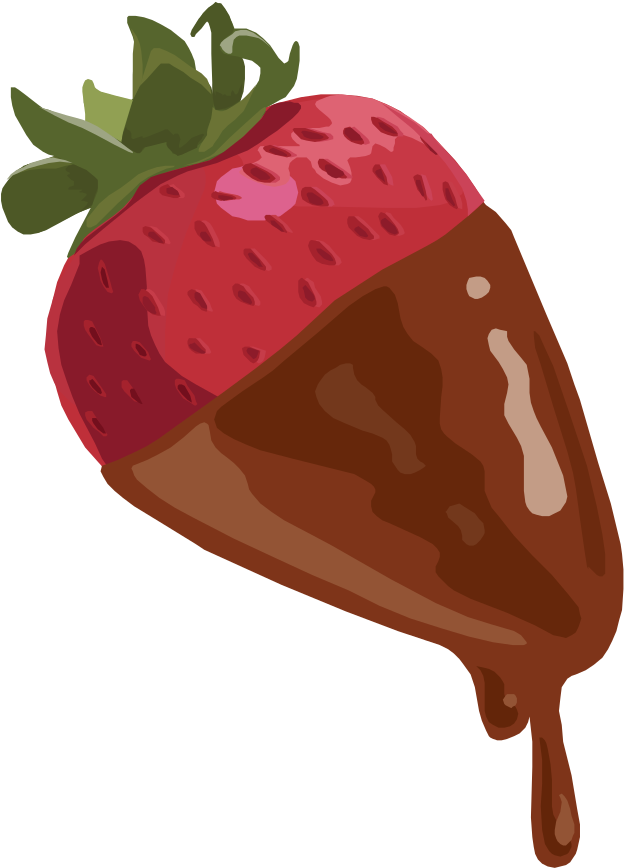 Chocolate Covered Strawberry PNG