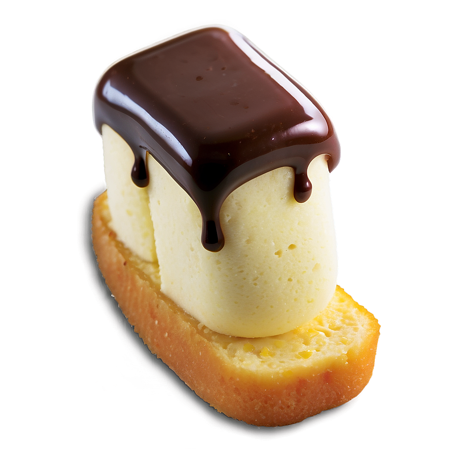 Chocolate Covered Twinkie Snack Cake PNG