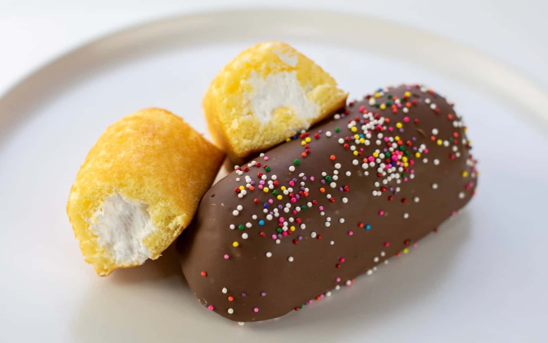 Chocolate Covered Twinkiewith Sprinkles Wallpaper