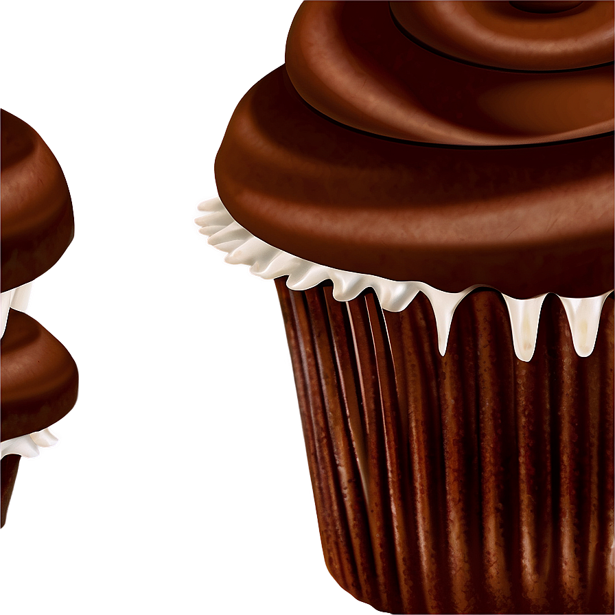 Chocolate Cupcakes Png Xoe PNG