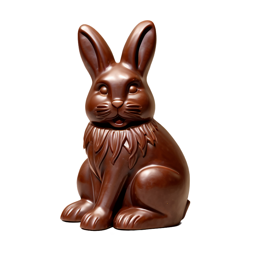 Chocolate Easter Bunny Png 05212024 PNG