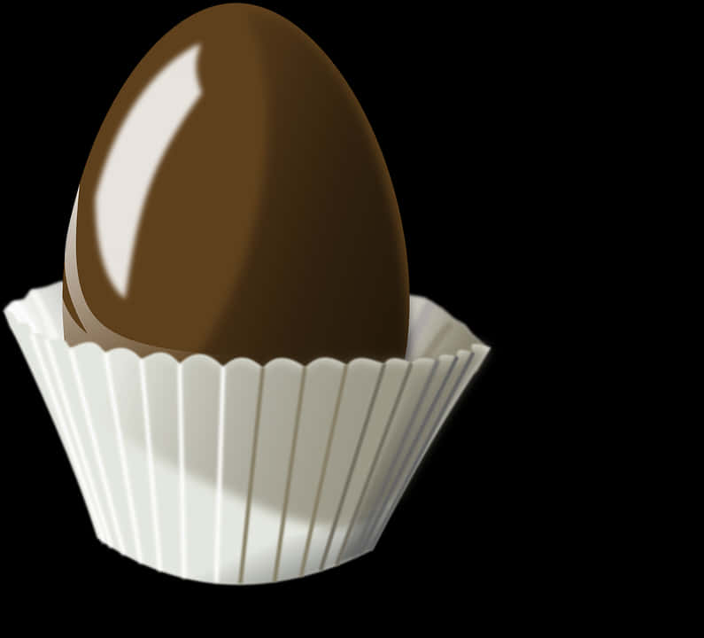 Chocolate Easter Eggin Wrapper PNG