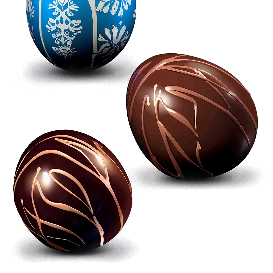 Chocolate Easter Eggs Png Epj58 PNG