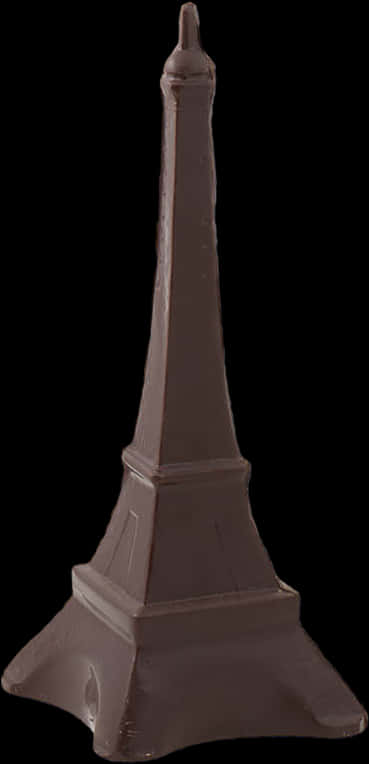 Chocolate Eiffel Tower Replica PNG