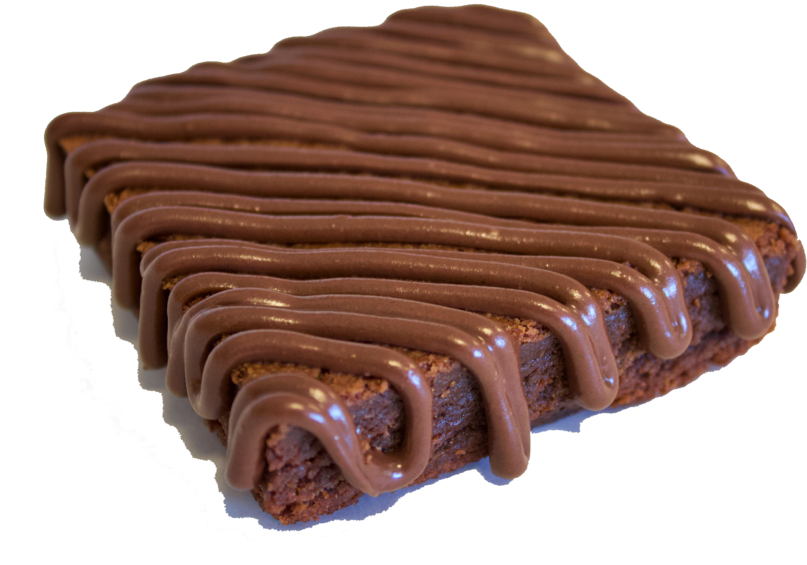 Chocolate Frosted Brownie Dessert PNG