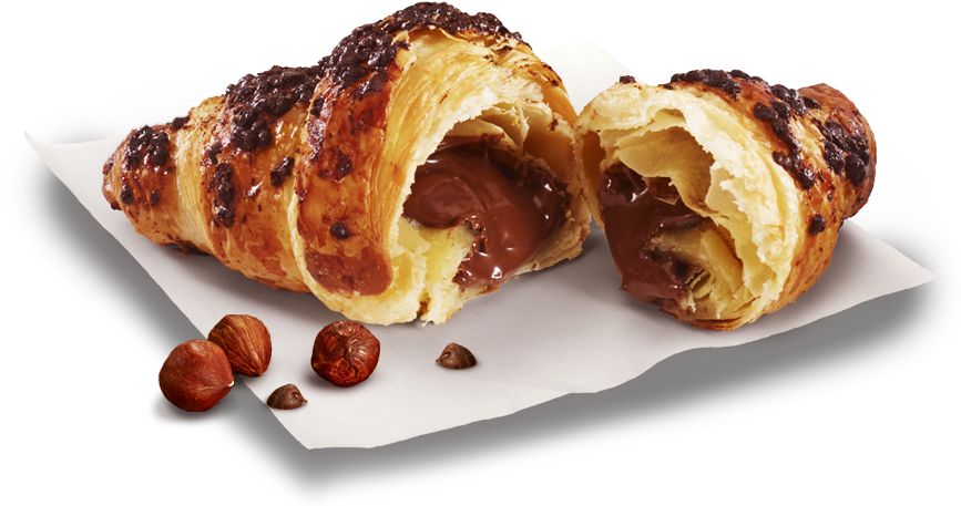 Chocolate Hazelnut Croissant Deliciousness.jpg PNG