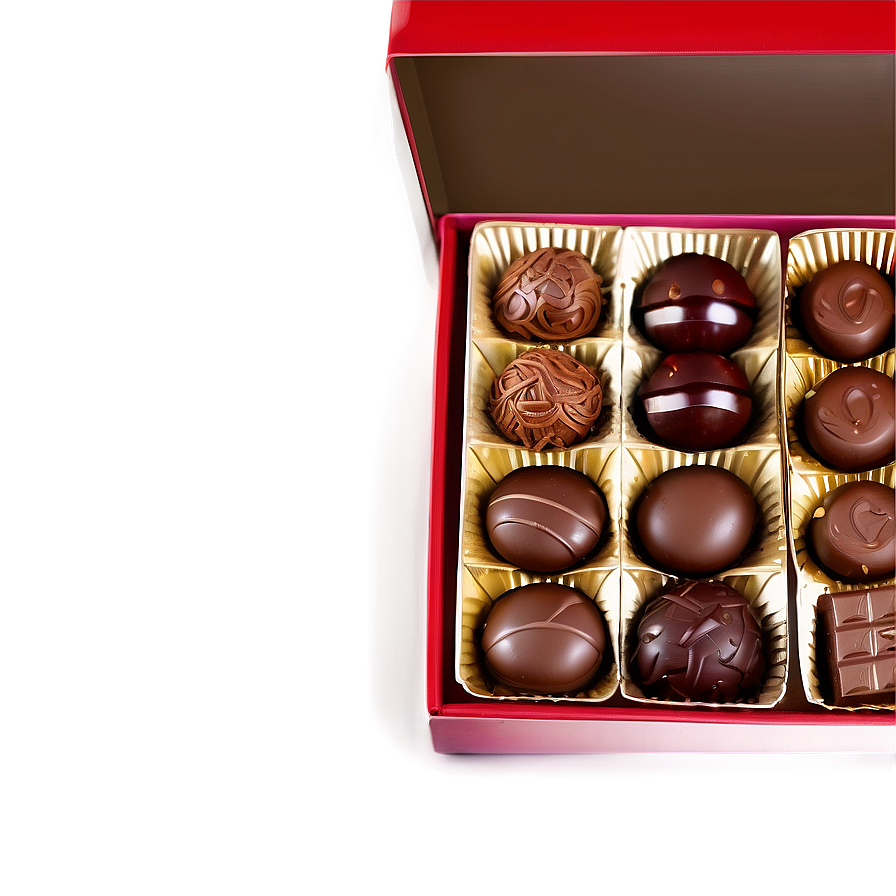 Chocolate Lovers' Box Png 06212024 PNG