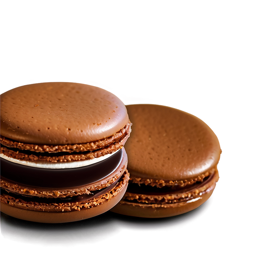 Download Chocolate Macaron Png Ayn | Wallpapers.com