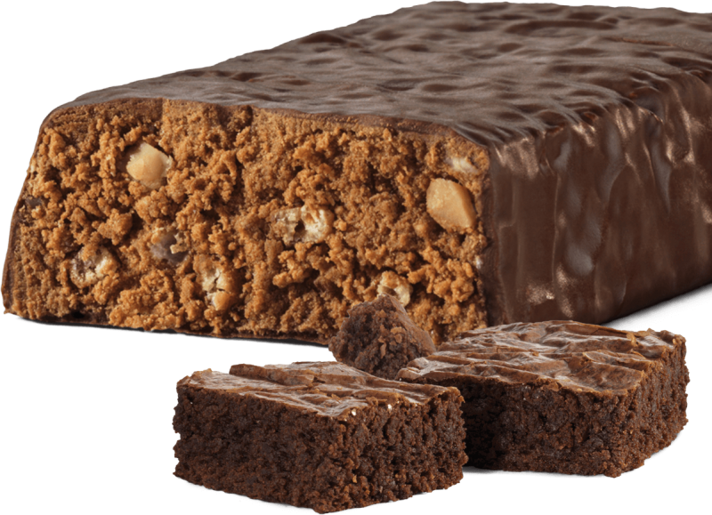 Chocolate Peanut Butter Brownie Bar PNG