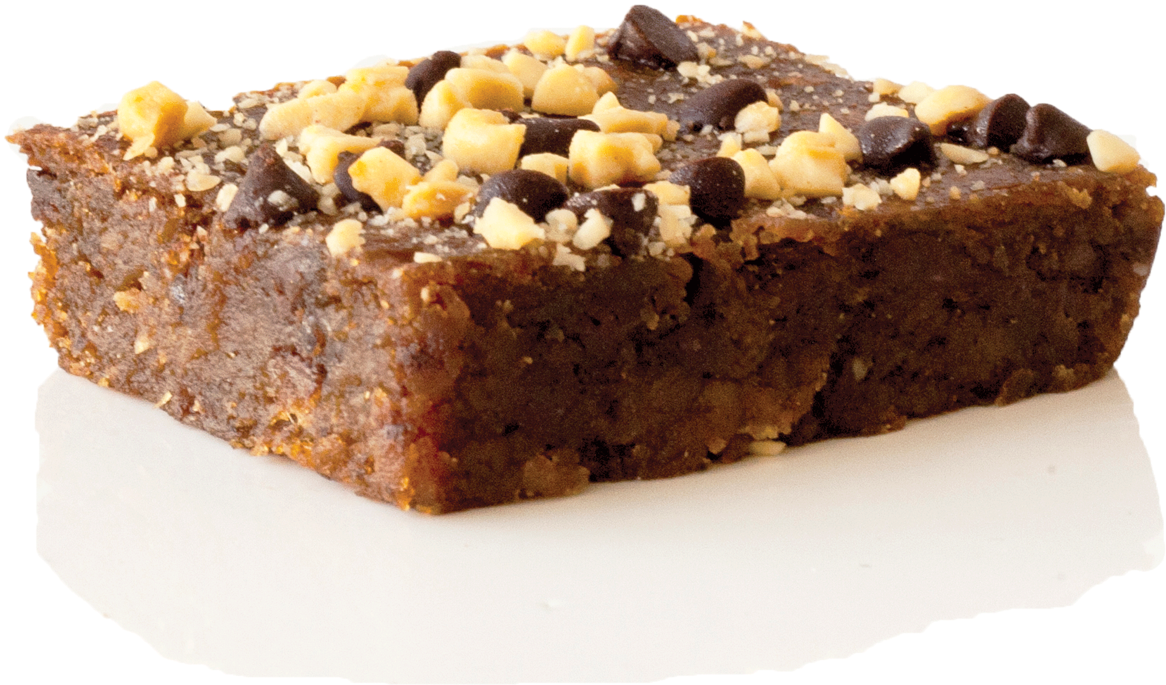 Chocolate Peanut Butter Chip Brownie PNG