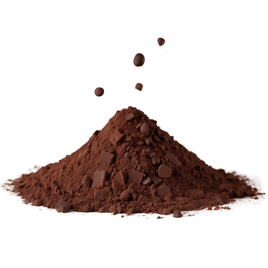 Chocolate Powder Png Pft3 PNG