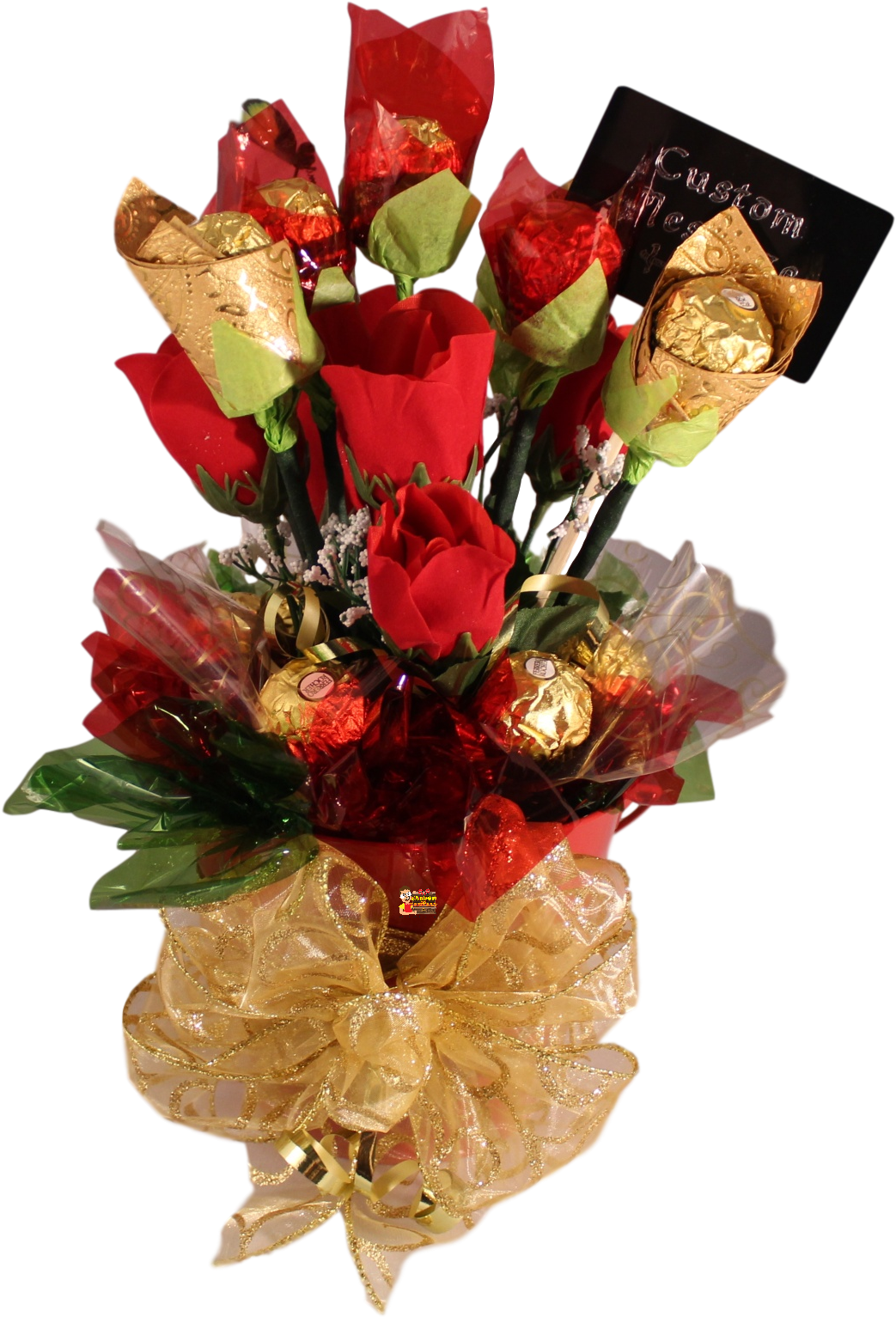 Chocolate Rose Bouquet PNG