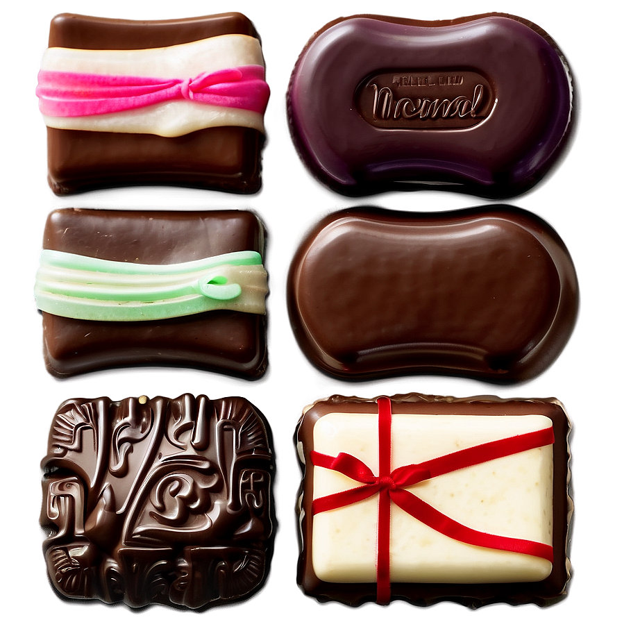 Chocolate Sampler Box Png 06212024 PNG
